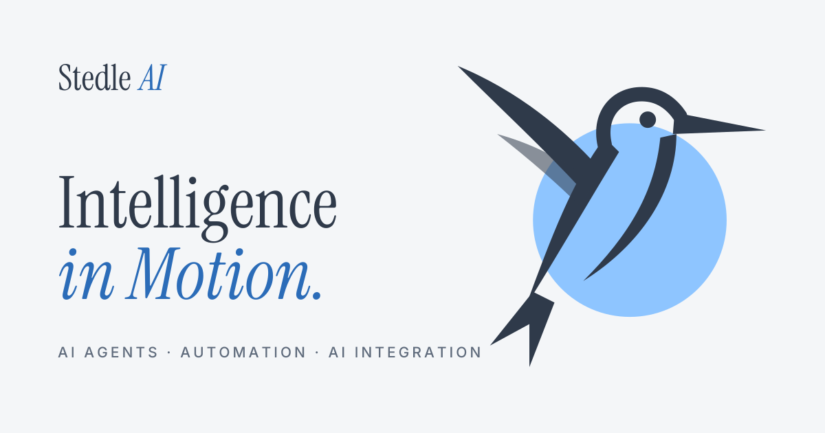 Stedle AI | Intelligence in Motion